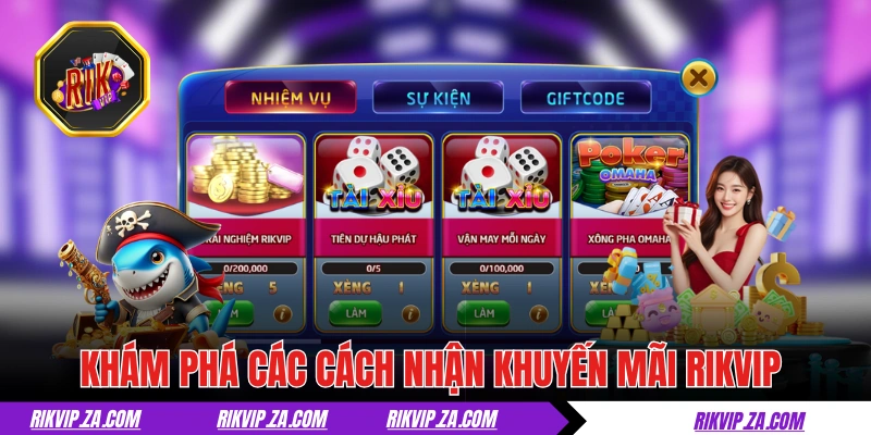 Khuyến Mãi RIKVIP - Cơ Hội Nhận Quà Ngập Tràn Năm 2025 1 Khám phá các cách nhận khuyến mãi RIKVIP hiện nay